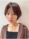 大人かわいいショート