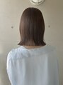 ヒトノワ(Hito.nowa)&nbsp;切りっぱなしボブ×髪質改善でツヤ感UP！透明感カラーも人気◎