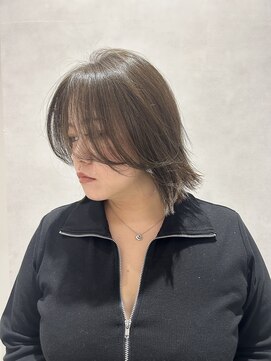 アヴァンス セブンパーク天美 松原店(AVANCE.) 大人ボブ☆オリーブベージュ☆髪質改善