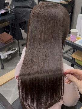 ノア 奈良駅前店(NoA) noa___hikaru　髪質改善　ラベンダーグレージュ