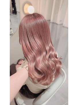 レリーアンテ 大阪梅田(Rely ante) 透明感たっぷりハイトーンピンク♪