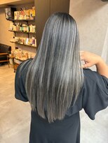 サニー 渋谷(SUNNY)&nbsp;バレイヤージュ、ハイライト、レイヤーカット、ダブルカラー