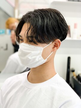 エルマーク 大宮(L-MARK) センターパート/ニュアンスパーマ/ダウンパーマ/men's