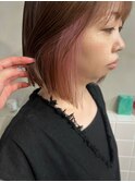 【RINA】インナーカラーピンク