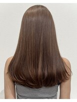 アイビー(ivy)&nbsp;ナチュラルセミロングストレート/ブラウンベージュ20代30代40代