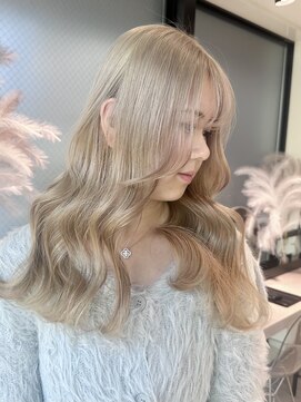 シンシェアサロン 原宿店(Qin shaire salon) ミルクティーベージュ