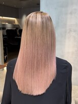 リール 銀座(R'EEL)&nbsp;ブリーチ縮毛矯正/縮毛矯正/髪質改善/前髪/顔まわり