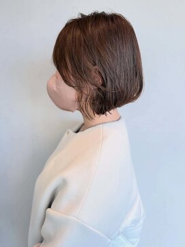 ラトリエコンタン(L´atelier Content) 【Lateliercontent MIHO】顔周りのナチュラルパーマボブ