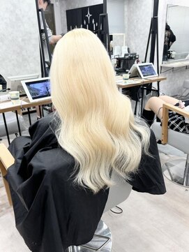 ワンズクロエ 原宿店(ONE's Chloe) ミディアムレイヤーボブイメチェンピンクベージュ前髪