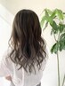 ふんわり若見え】カット＋ダメージレスパーマ＋補修TR￥12100