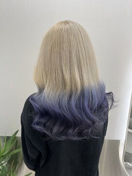 ブランシスヘアー(Bulansis Hair) パープル裾カラー