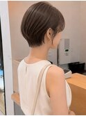 【NOA】耳掛けくびれショートコンパクトショートベージュカラー
