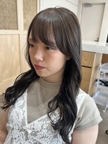 ルカ(Luca)&nbsp;目線からふわっと◎コテ巻き風パーマ
