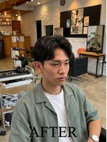 ジェットブラックキューサンロク(JET BLACK 936) フェザパーマ