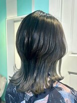 マティーナ ヘアー 池袋(Matina hair)&nbsp;【ウルフ　インナーカラーグレー】池袋美容室