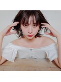 ☆この冬イチオシカシスアッシュブラウンのレイヤーボブ☆