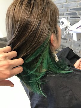 エトワ(ETOWA) 2色使いのインナーカラー