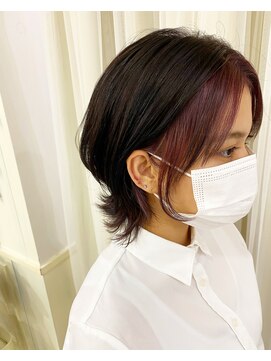 ヘアアンドメイクグラチア(HAIR and MAKE GRATIAE) フェイスフレーミング×カシスカラー