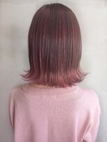 ソース ヘア アトリエ 京橋(Source hair atelier) 【SOURCE】ピンクバレイヤージュ