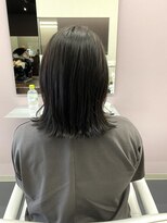 ステレオ 知立店(STEREO)&nbsp;ミディボブ×ダークグレー