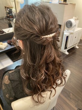 パズードコー(PSSD-CO.+5) ゆるふわハーフアップ