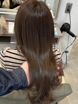 シェル 津山の手店(shel) 20代30代40代髪質改善トリートメントつや感抜群 brown ash