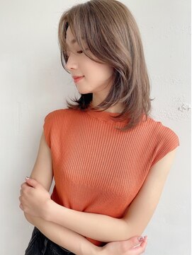 アリスバイアフロート 自由が丘(ALICe by AFLOAT) ふんわりナチュラル流れレイヤーミディアム