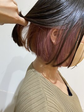 ネオリーブギンザ 銀座店(Neolive GINZA) インナーカラー ミニボブ☆