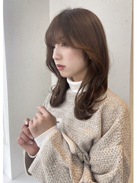 アドレバイハピネス(ADORE by happiness) 大人かわいい 韓国風くびれヘア 奈良大和八木 20代30代40代