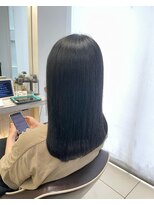 【髪質改善縮毛矯正＋treatment税込\22000】髪質改善縮毛矯正