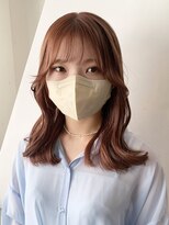 アイティーバイアルバム 北千住店(IT by ALBUM)&nbsp;オレンジベージュ_ショコラアッシュヘルシースタイル_ba417751