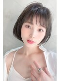 艶髪/酸性ストレート/酸熱トリートメント/イメチェン/暗めカラー