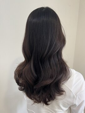 シェノン 西梅田(CHAINON) 前髪/グレーベージュ/ブラウン/ラベンダー/レイヤーカット