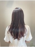 #ヘアカラーピンクブラウン