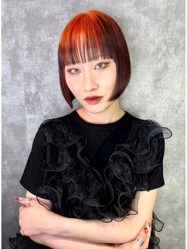 ヌル 表参道本店(Null) ボブ[ミニボブ/ケアブリーチ/エンドカラー]