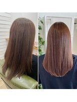 グリーンルームセカンド 結城店(GREEN ROOM. 2nd)&nbsp;ナチュラルレイヤー/地毛風カラー/髪質改善/縮毛矯正/結城/小山