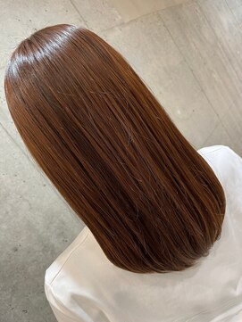 エヌアンドエー 草加店(N&A) さら艶ストレート×髪質改善ケア＃2 うる艶ケアカラー