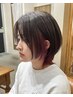 カット&美髪カラー&ハイライトorポイントカラー　¥24130～