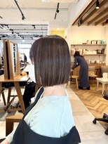 小森谷,セミディ,シアーカラー,ショートヘア,ミニボブh23