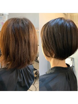 シイカ(siica) ショートボブ