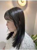 ダークオリーブ/髪質改善/透明感暗髪【西田辺・阿倍野】