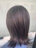 ☆DesignColor☆ハーフハイライト+全体カラー+贅沢トリートメント￥15700