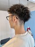 【メンズ限定】カット＋ソフトツイストピンパーマ＋トリートメント