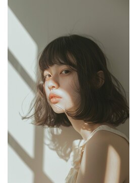 ラナ 新宿(lana) ボブレイヤー/顔まわり/シースルーバング/【lana hair 新宿】