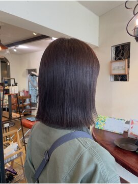 ヘアラウンジ アンリオ(hair lounge an rio) 肩上ボブ