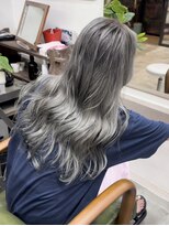 リブロ 三軒茶屋(LIBRO)&nbsp;フェミニンロング40代60代タッセルボブ前髪レイヤーボブ