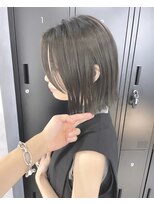 モアナ バイ ヘッドライト 川口店(Moana by HEADLIGHT)&nbsp;Moana【川口】#グレージュ#切りっぱなしボブ#髪質改善