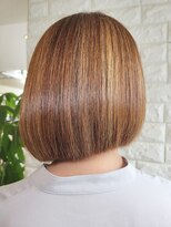 松本平太郎美容室 吉祥寺パートファイブ(PART5) アシンメトリーボブ×イノアカラー×ハイライト