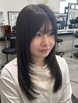 アパカバール 鳳店(Apa kabar)&nbsp;内巻きレイヤースタイル