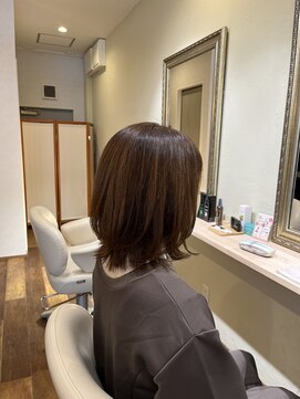 モンフルーレット(monfleurette) ハイライト入れたミディアム